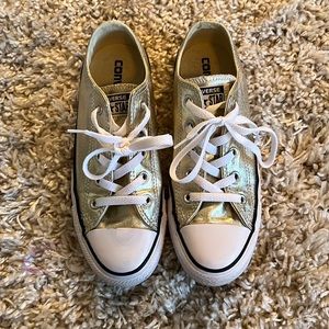 Women’s Gold Converse